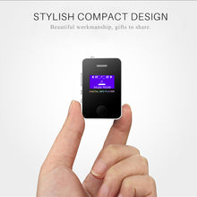 Load image into Gallery viewer, 1.1Inch Screen Sports MP3 Player Speaker Digital Compact and Portable