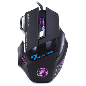 Optical 7D USB Wired Gaming Game Mouse For PC Laptop Game